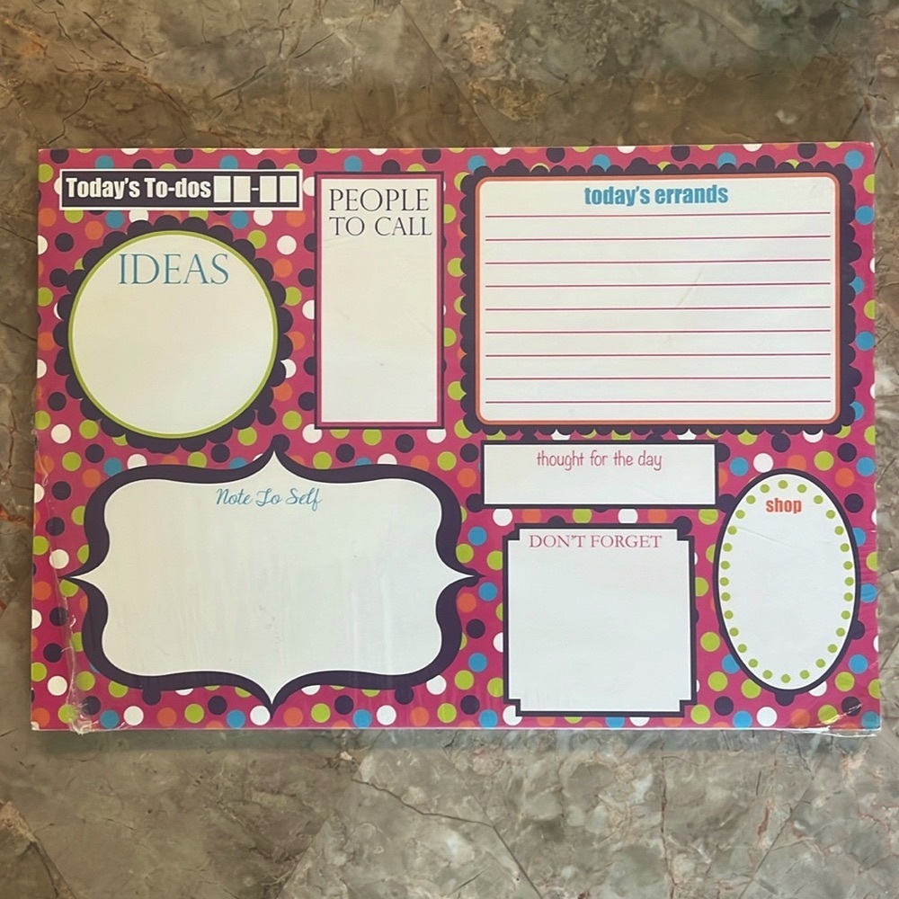 NEW TO DO LIST PAGES